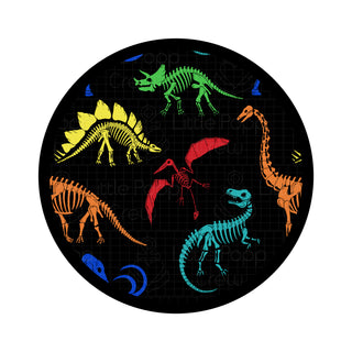 Dino Fossils | Bamboo Raglan Tee