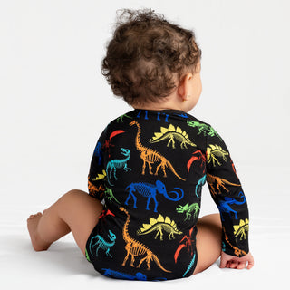 Dino Fossils | Bamboo Baby Onesie