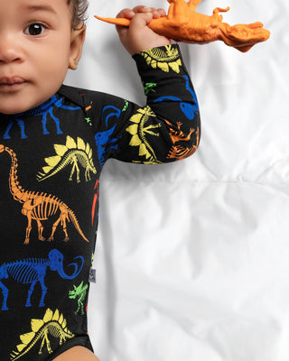 Dino Fossils | Bamboo Baby Onesie