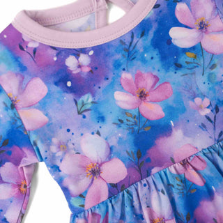 Dreamy Blooms | Baby & Toddler Bamboo Bodysuit Dress