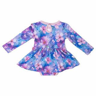Dreamy Blooms | Baby & Toddler Bamboo Bodysuit Dress