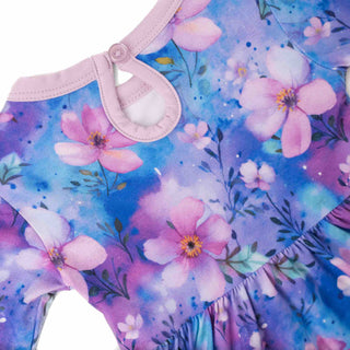 Dreamy Blooms | Baby & Toddler Bamboo Bodysuit Dress