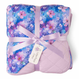 Dreamy Blooms | Quilted Bamboo Adult Blanket