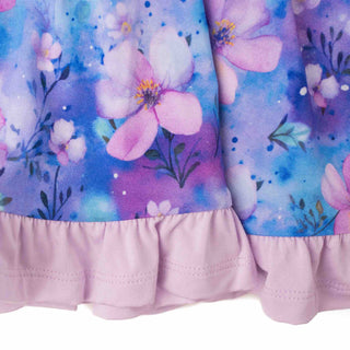Dreamy Blooms | Toddler & Girls Bamboo Ruffle Twirl Dress