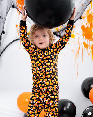 Halloween | Candy Corn | Bamboo Two-Piece Pajamas