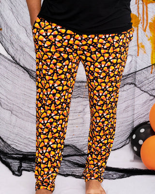 Halloween | Candy Corn | Men’s Bamboo Lounge Pants