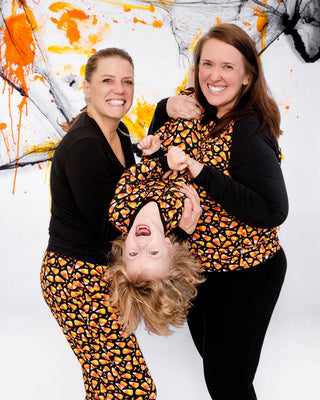 Halloween | Candy Corn | Women’s Bamboo Joggers