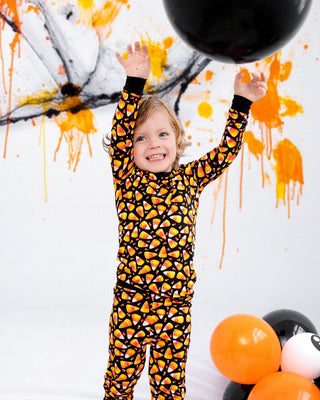 Halloween | Candy Corn | Bamboo Two-Piece Pajamas