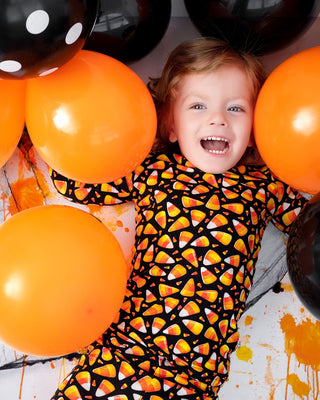 Halloween | Candy Corn | Bamboo Two-Piece Pajamas