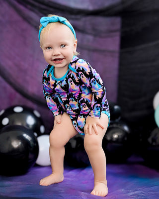 Halloween | Ghoulish Ghosts | Bamboo Baby Onesie