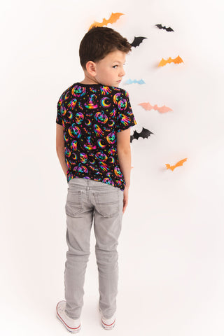 Halloween | Rainbow Haunts | Bamboo Pocket Tee