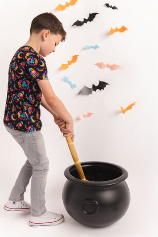 Halloween | Rainbow Haunts | Bamboo Pocket Tee