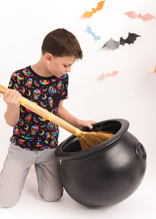 Halloween | Rainbow Haunts | Bamboo Pocket Tee
