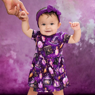 Halloween | Witches’ Brew | Bamboo Baby Bodysuit Dress