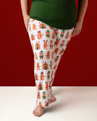 Holiday Gingerbread | Men's Bamboo Relaxed Lounge Pajama Pants