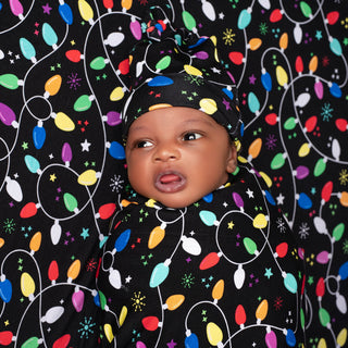 Holiday Lights | Bamboo Swaddle Blanket