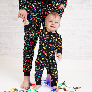 Holiday Lights | Women's Bamboo Jogger Pajama Pants