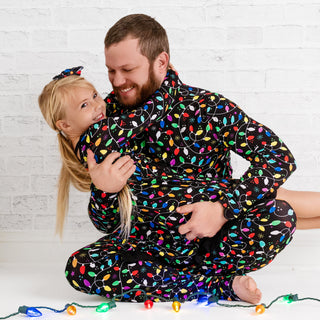 Holiday Lights | Adult Bamboo Long Sleeve Top