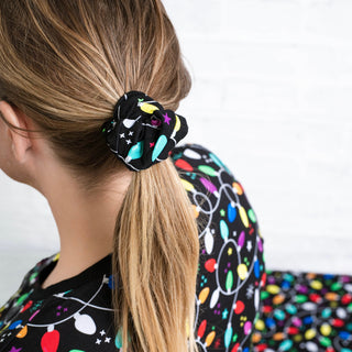 Holiday Lights | Bamboo Scrunchie