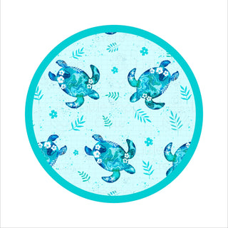 Sea Turtles | Bamboo Shorty Zipper Romper - Baby, Infant & Toddler