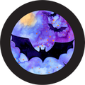 Halloween | Midnight Bats | Bamboo Baby Onesie