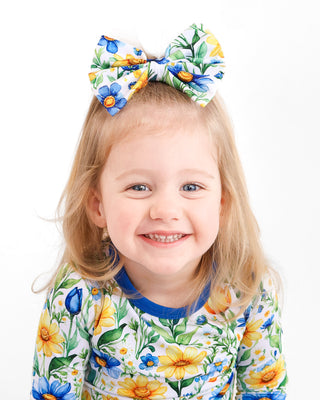 Sunshine Meadows | Large Clip Bow