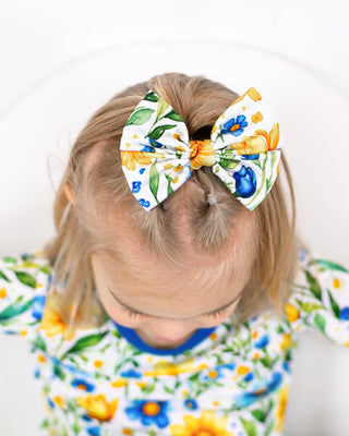 Sunshine Meadows | Small Clip Bow