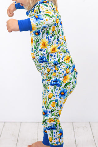 Sunshine Meadows | Bamboo Two-Piece Pajamas