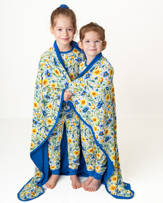 Sunshine Meadows | Bamboo Double Layer Toddler Blanket