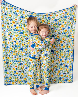Sunshine Meadows | Bamboo Double Layer Toddler Blanket