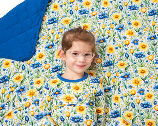 Sunshine Meadows | Bamboo Quilted Adult Blanket