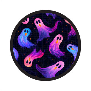 Halloween | Whirling Ghosts | Convertible Bamboo Zipper Baby Pajamas